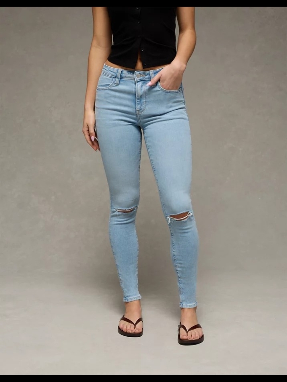 AE High Waisted Jegging Like New SIZE 6 SHORT